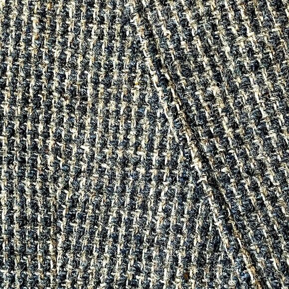 Harris Tweed Vintage Sport Coat Andhurst Gray Check Fleck Scottish Wool 38 40 - Picture 2 of 15
